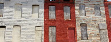 A Close Up Of A Brick Building