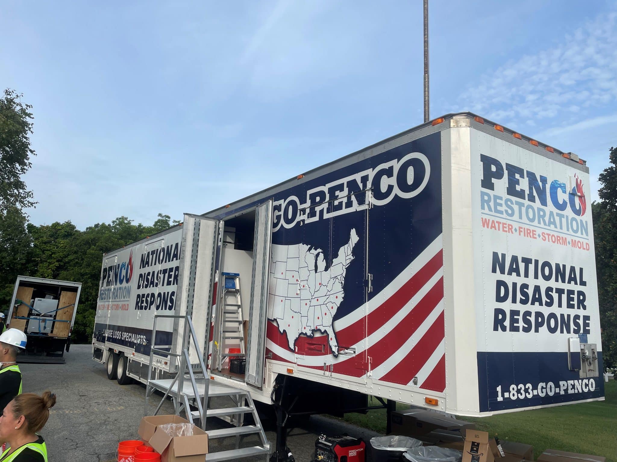 Penco's truck